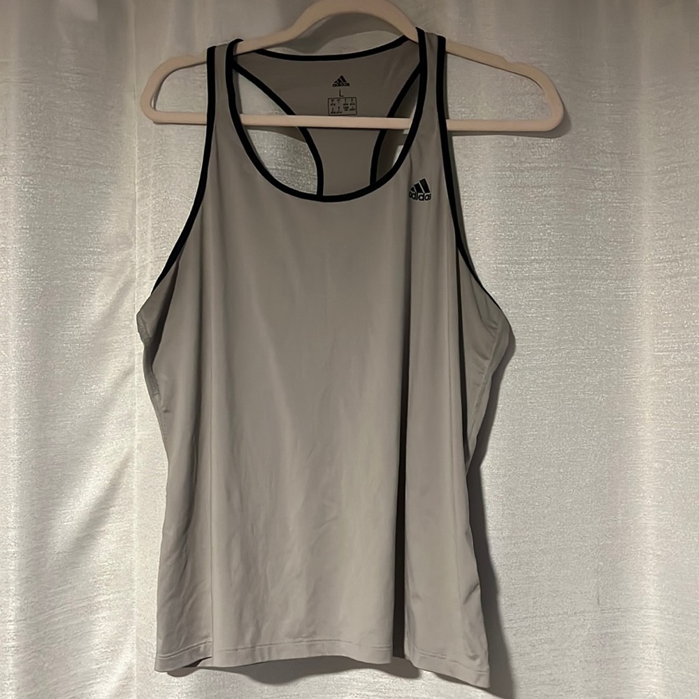 Adidas Climalite Gray Razorback Tank Top